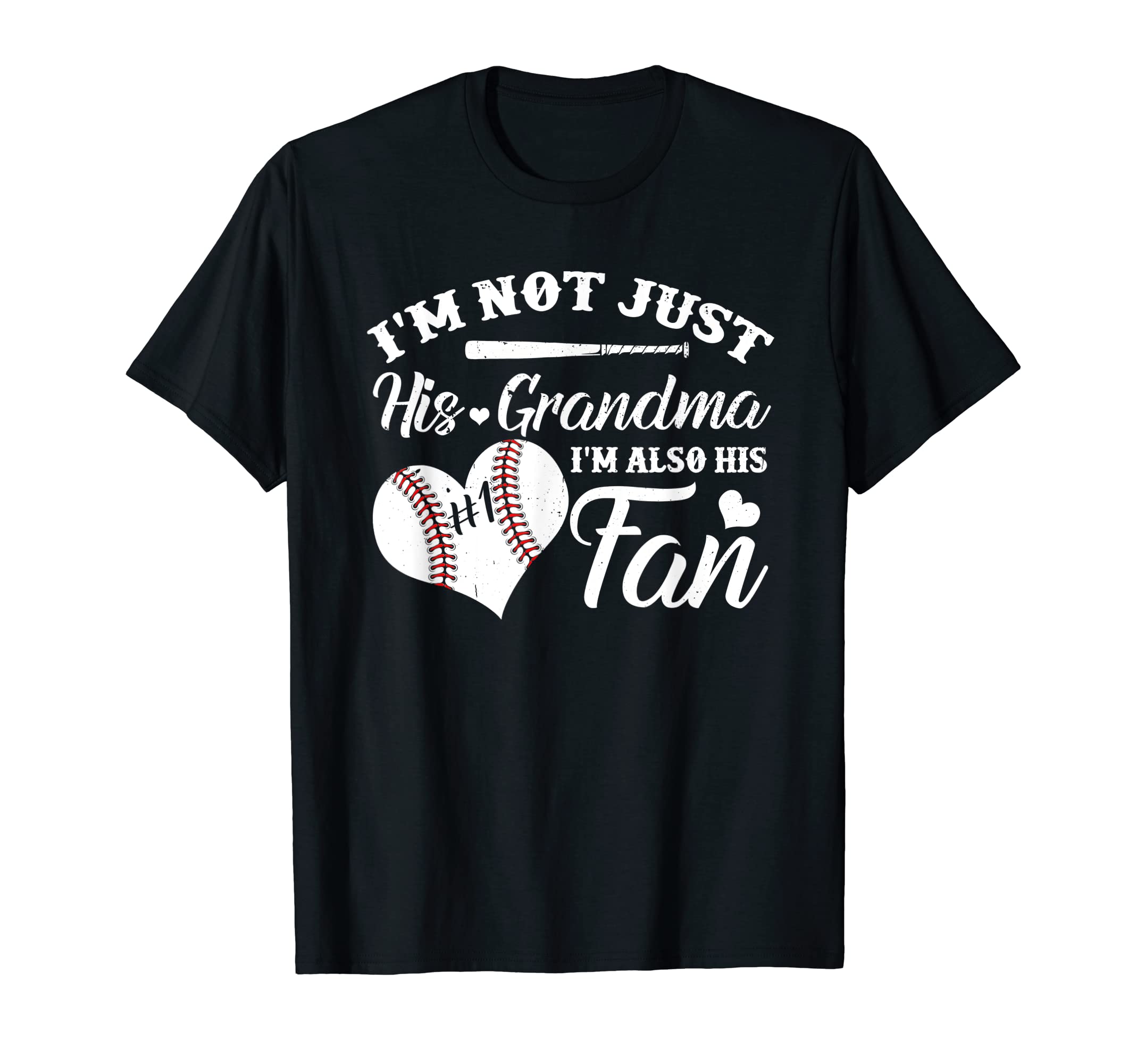 Im Not Just His Grandma Im His T-Shirt - Aesthetic Graphic for Adults - T-Shirt, Sweatshirt, Hoodie