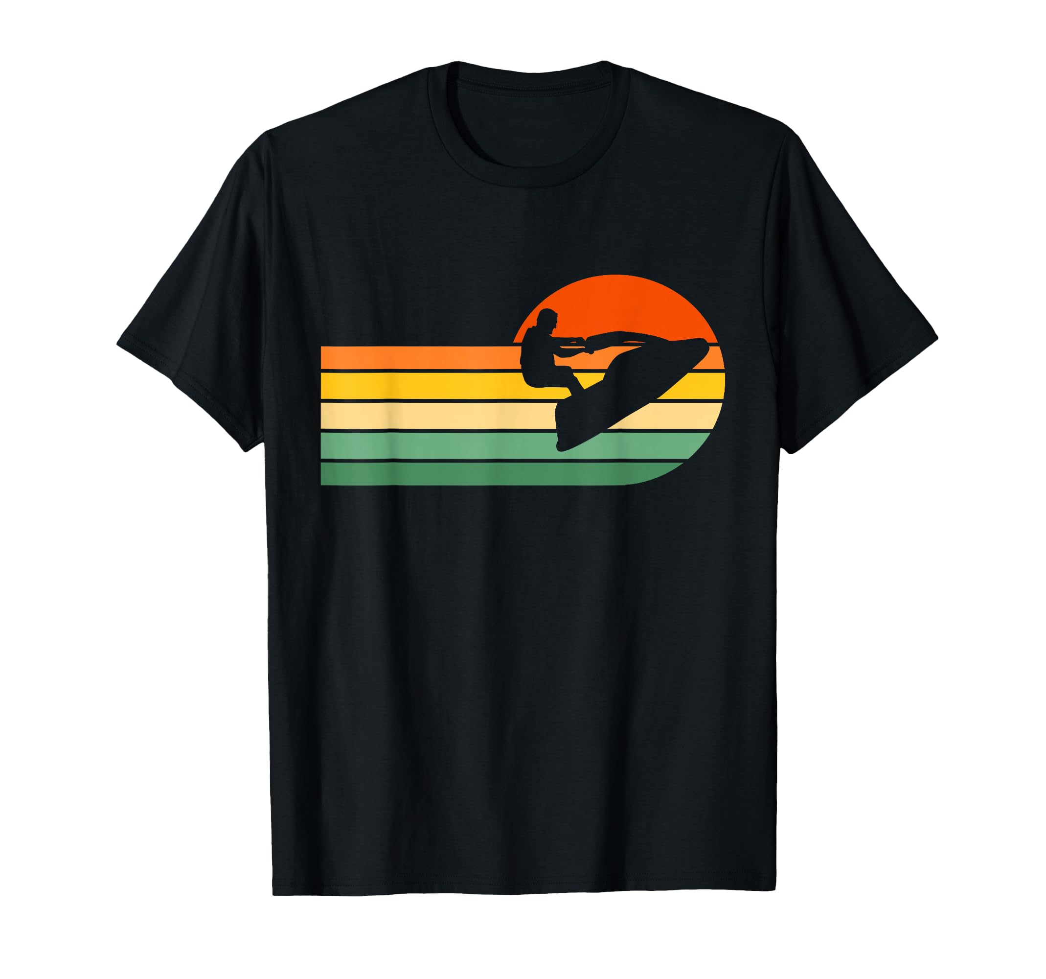 Water Sport Lover Jetski Sunset T-Shirt - Streetwear Style Unisex - T-Shirt, Sweatshirt, Hoodie