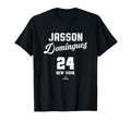 Jasson Dominguez 24 New York T-Shirt - Minimalist Print for Adults - T-Shirt, Sweatshirt, Hoodie