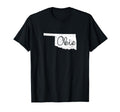 Oklahoma Okie Distressed T-Shirt - Graphic Print Men Women - T-Shirt, Sweatshirt, Hoodie