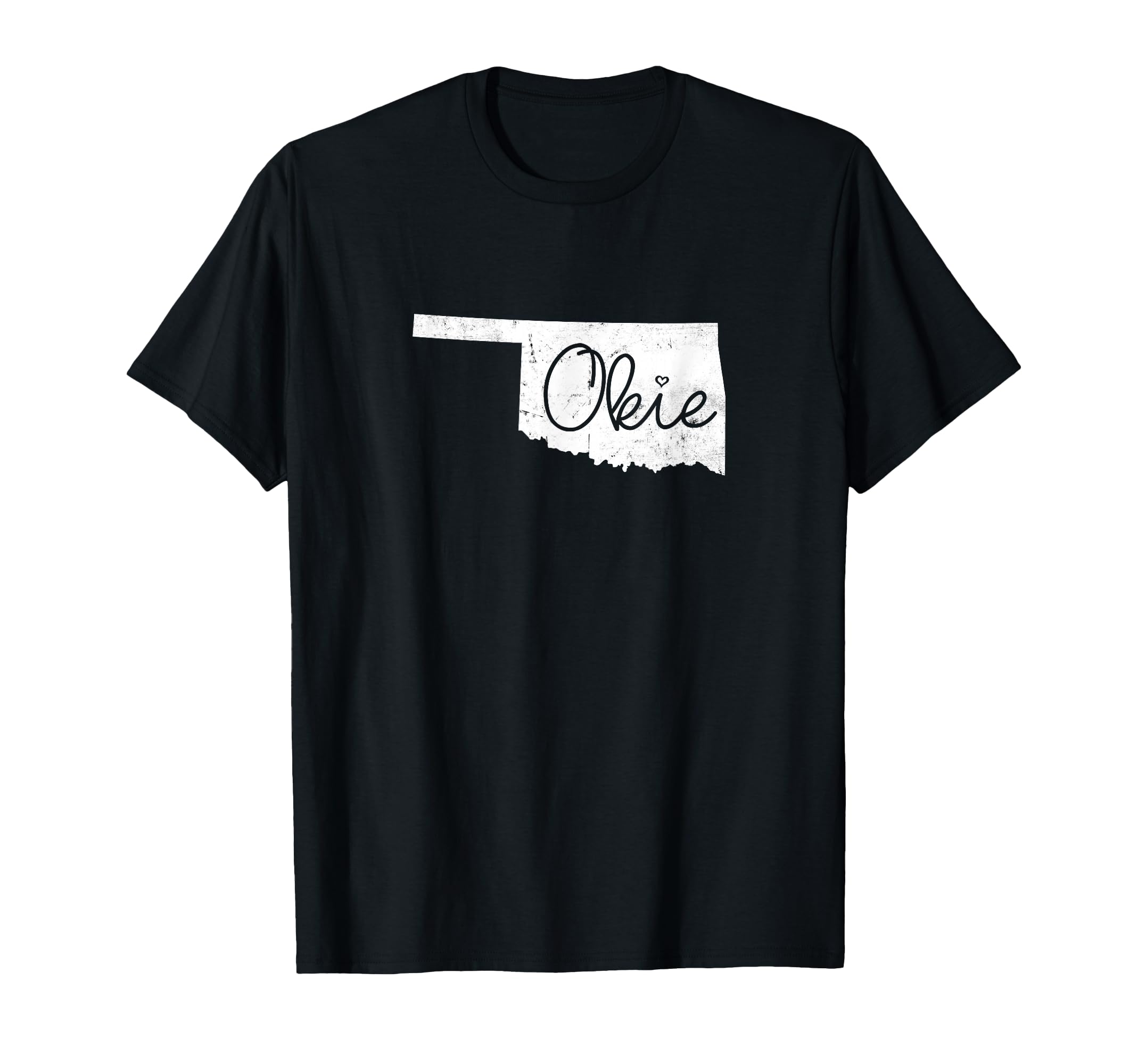 Oklahoma Okie Distressed T-Shirt - Graphic Print Men Women - T-Shirt, Sweatshirt, Hoodie