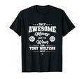 Tony Wolters Awesome Moms T-Shirt - Aesthetic Graphic for Adults - T-Shirt, Sweatshirt, Hoodie