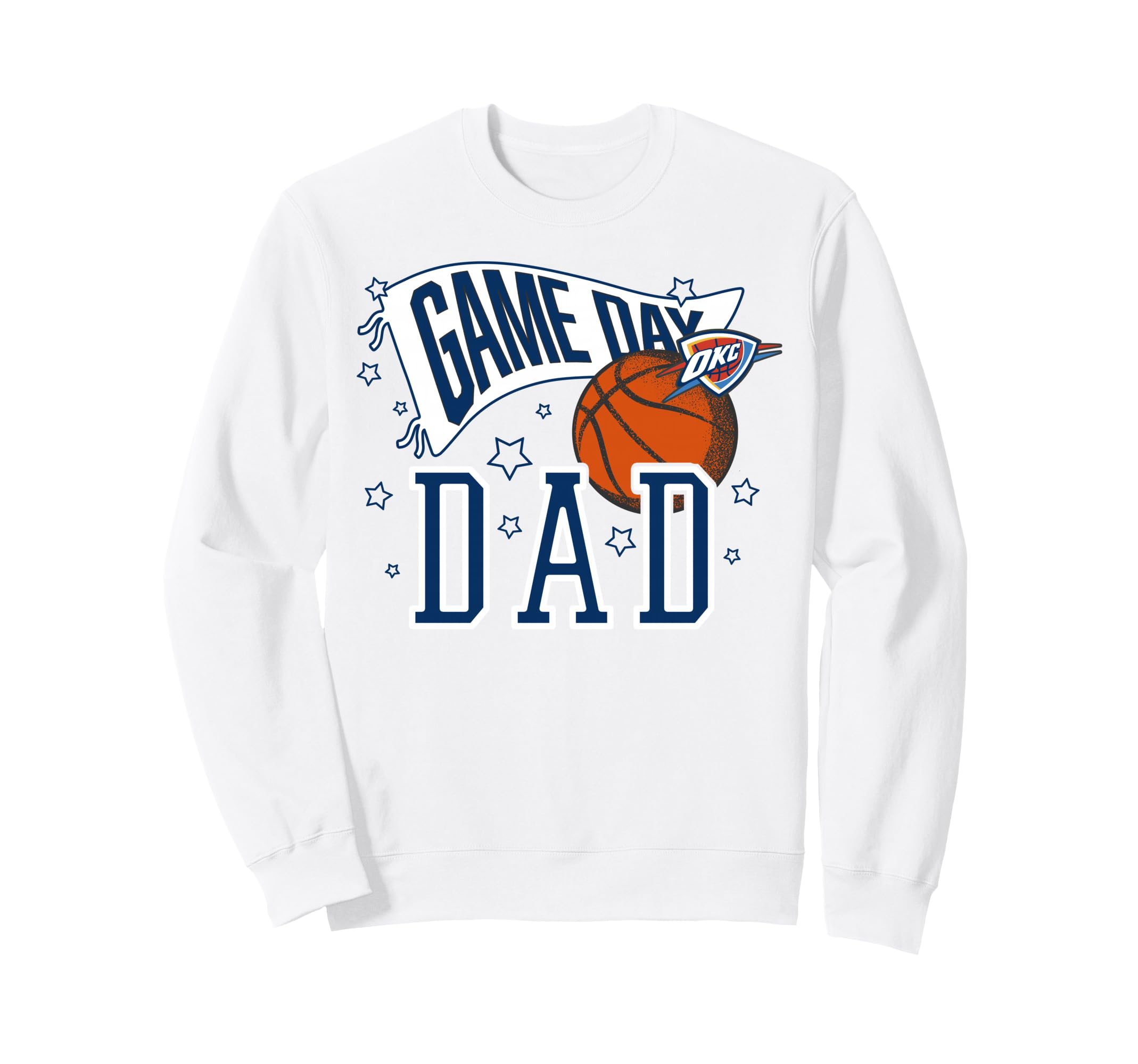 Nba Oklahoma City Thunder Fathers Day Sweatshirt - Graphic Print Men Women - T-Shirt, Sweatshirt, Hoodie