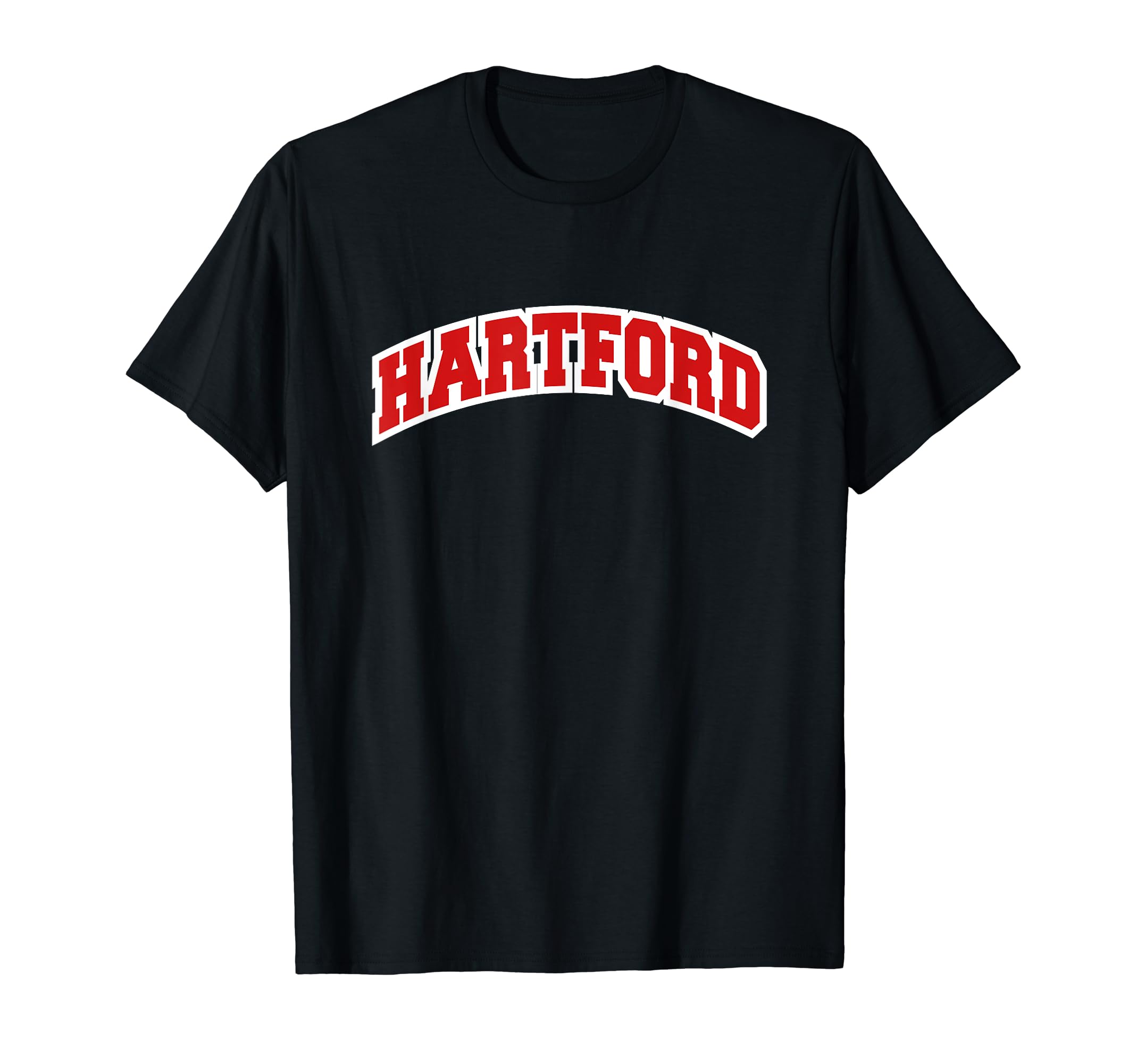 Hartford Connecticut Varsity T-Shirt - Fun Novelty Design Men Women - T-Shirt, Sweatshirt, Hoodie