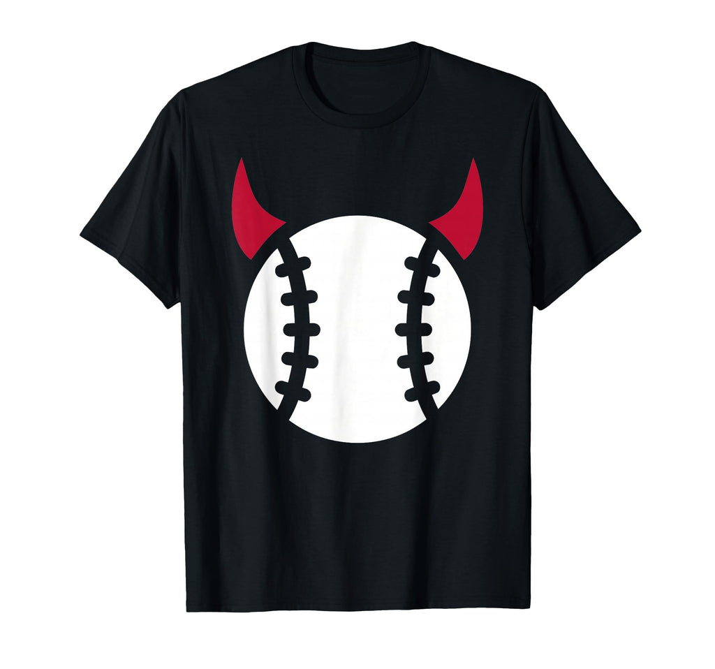 Baseball Devil T-Shirt - Novelty Apparel Men Women - T-Shirt, Sweatshirt, Hoodie