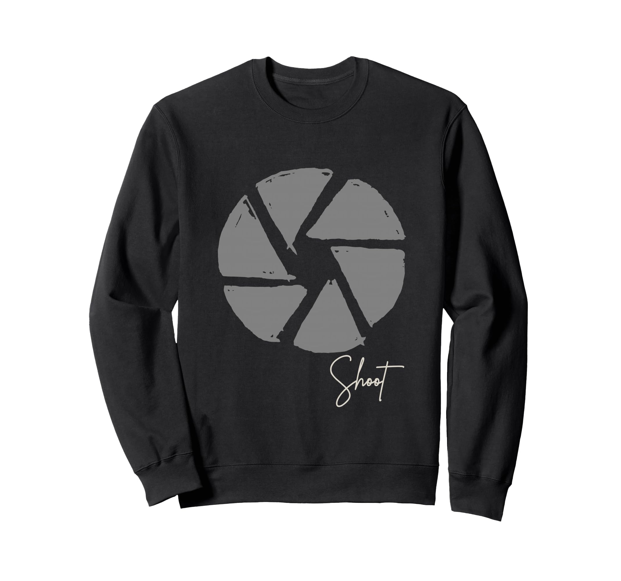 Photographer Aperture From Camera Sweatshirt - Unique Graphic Unisex - T-Shirt, Sweatshirt, Hoodie