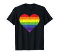 Heart Rainbow Gift T-Shirt - Trendy Graphic for Adults - T-Shirt, Sweatshirt, Hoodie