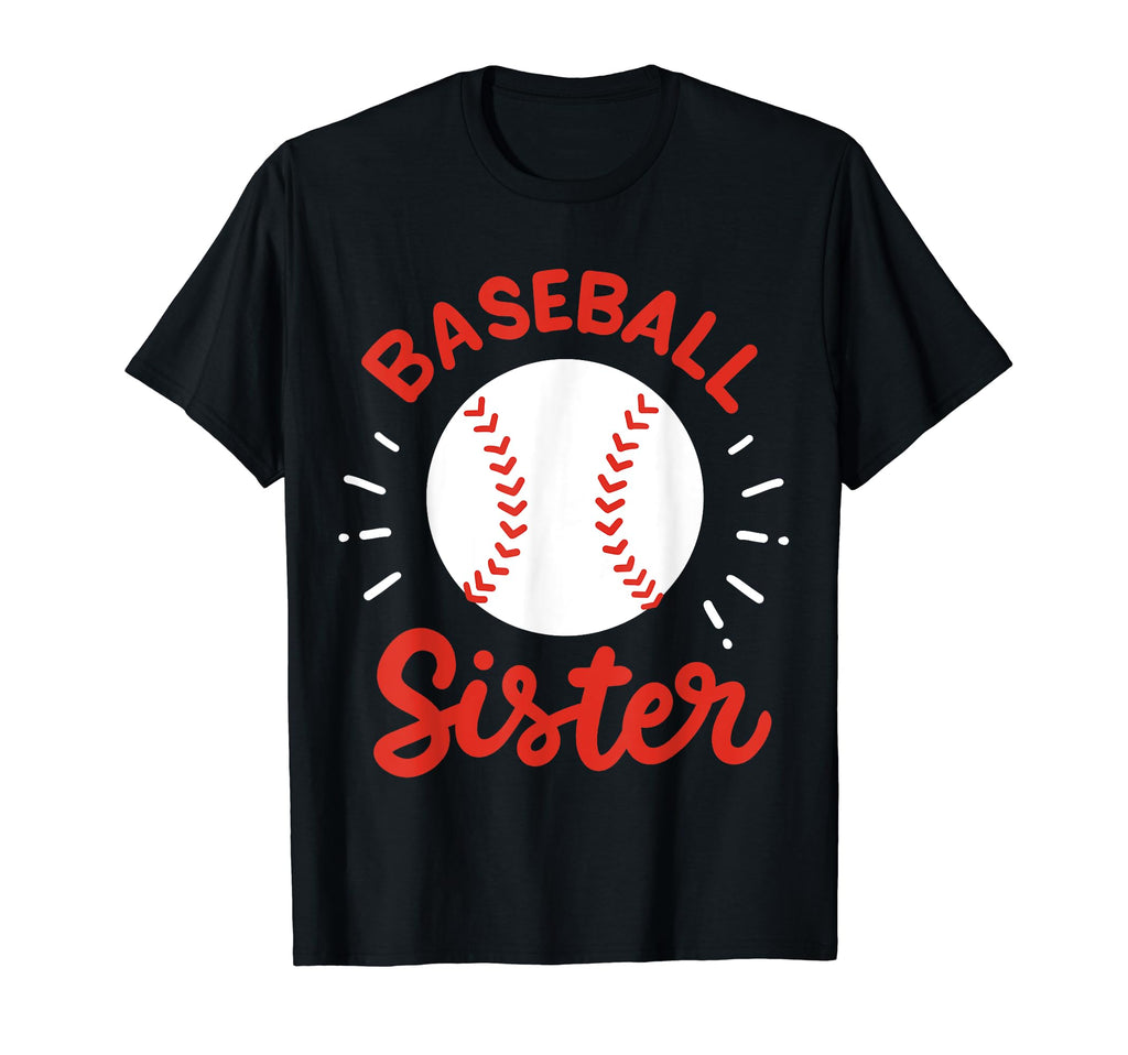 Baseball Sister T-Shirt - Aesthetic Graphic Men Women - T-Shirt, Sweatshirt, Hoodie