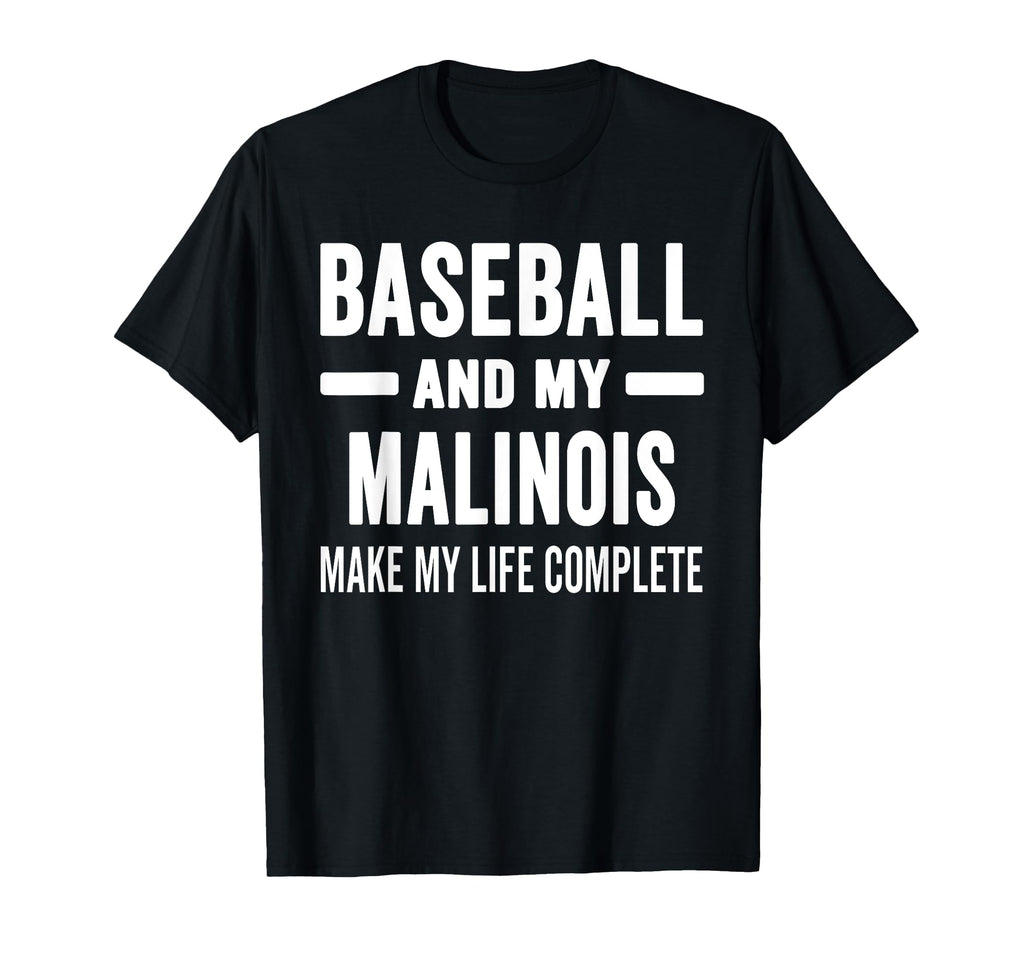 Baseball And My Malinois Mama Dog T-Shirt - Streetwear Style Men Women - T-Shirt, Sweatshirt, Hoodie
