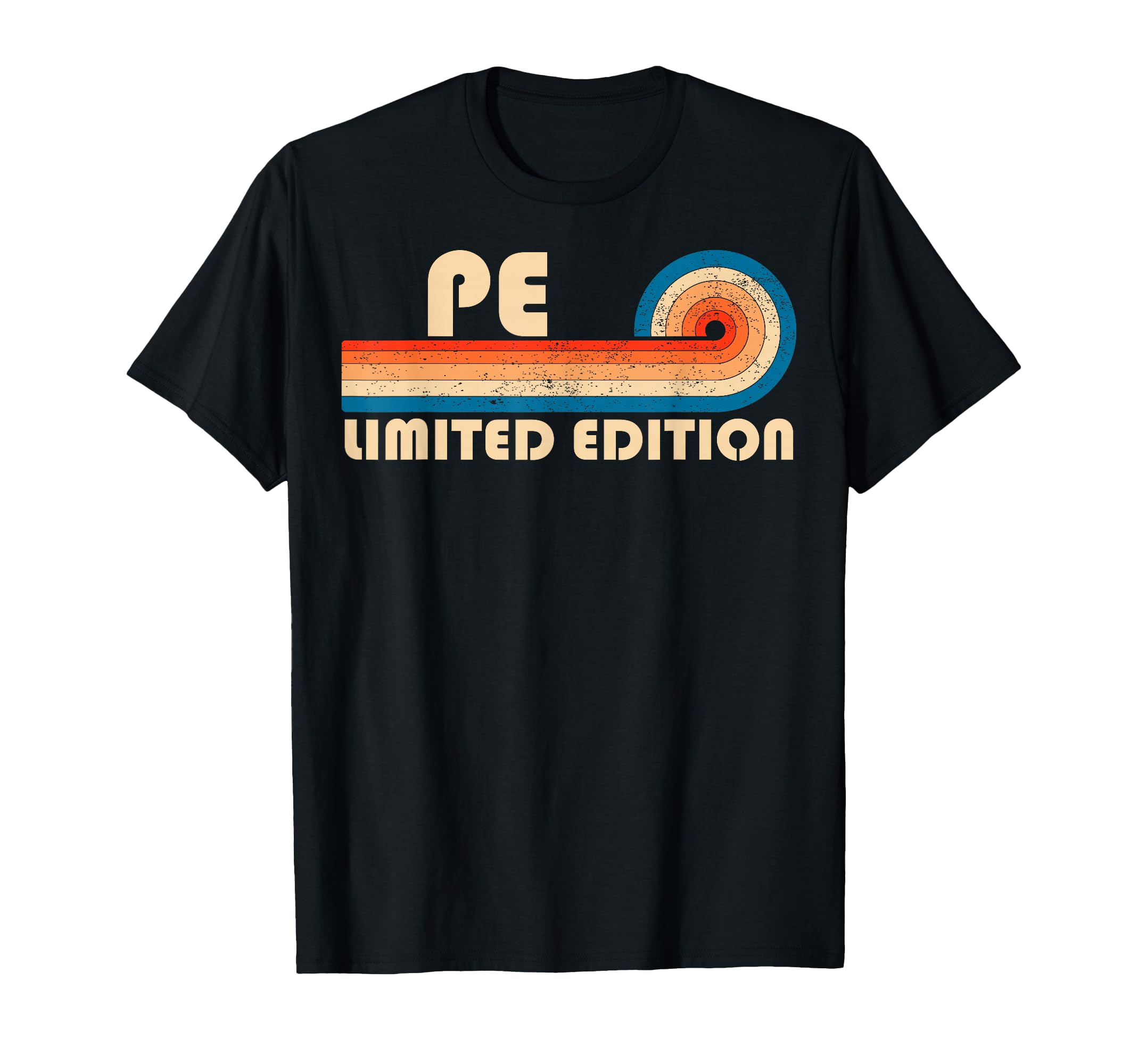 Pe 70S 80S Sunset Stripe T-Shirt - Casual Everyday Wear for Adults - T-Shirt, Sweatshirt, Hoodie