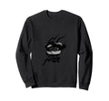 Future Y2K Grunge Aesthetic Mouth Sweatshirt - Aesthetic Graphic for Adults - T-Shirt, Sweatshirt, Hoodie