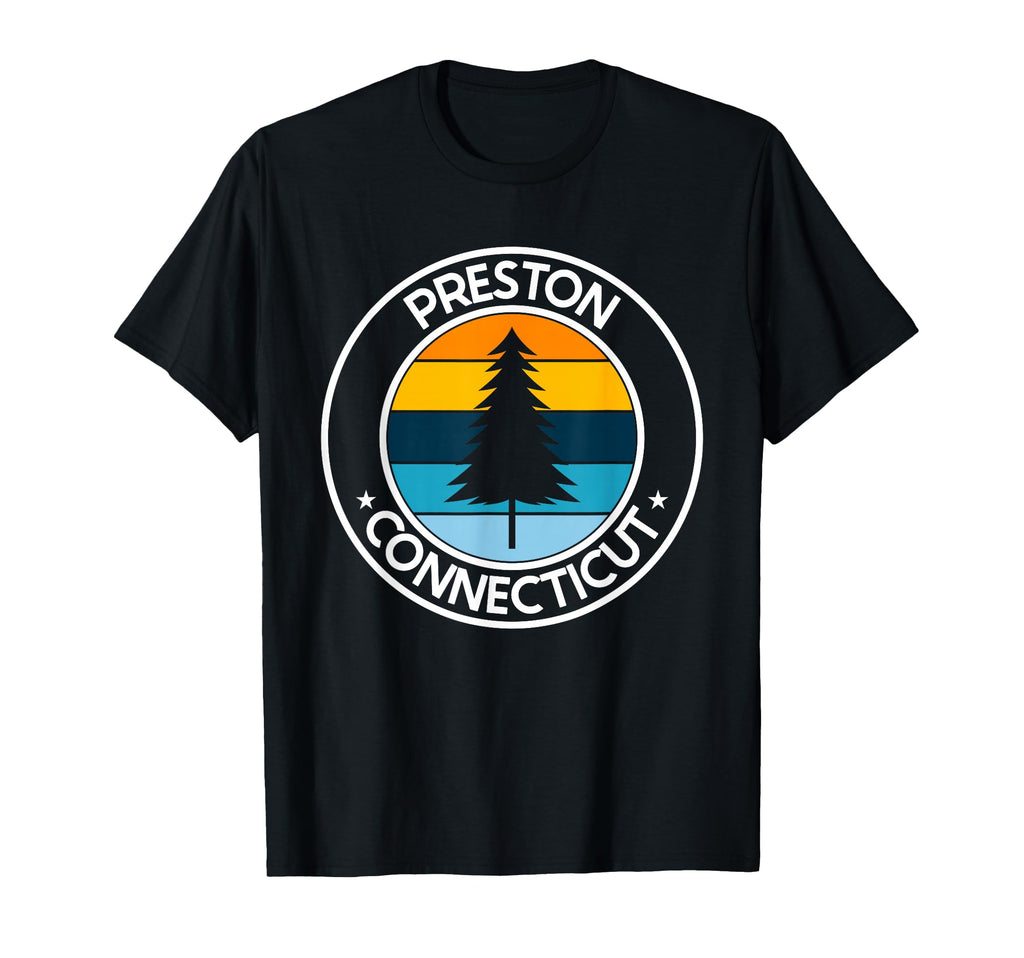 Preston Connecticut Ct Usa City T-Shirt - Aesthetic Graphic for Adults - T-Shirt, Sweatshirt, Hoodie