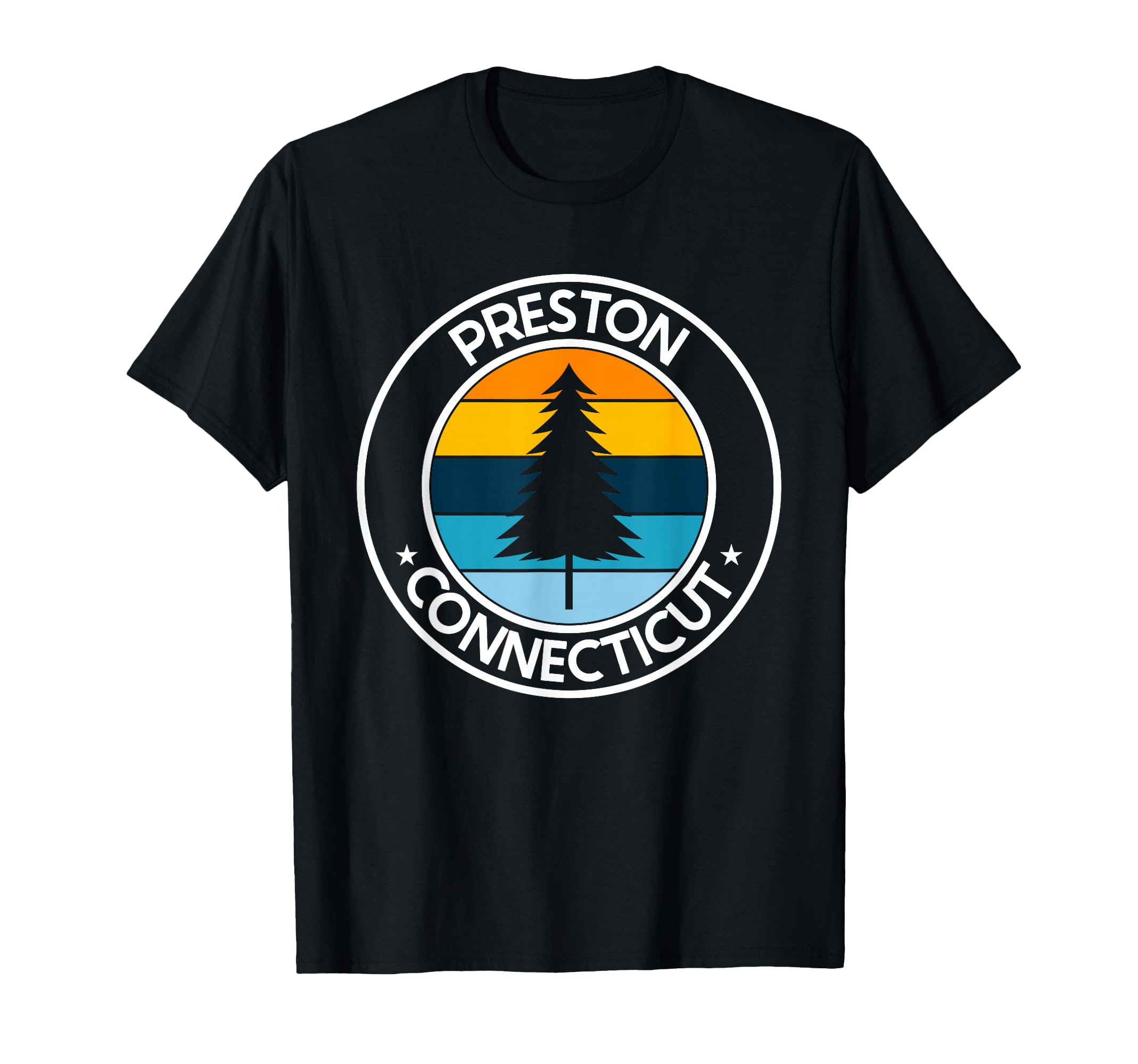 Preston Connecticut Ct Usa City T-Shirt - Aesthetic Graphic for Adults - T-Shirt, Sweatshirt, Hoodie