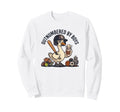 Outnumbered Mom Baseball Mom Sweatshirt - Fun Novelty Design for Adults - T-Shirt, Sweatshirt, Hoodie