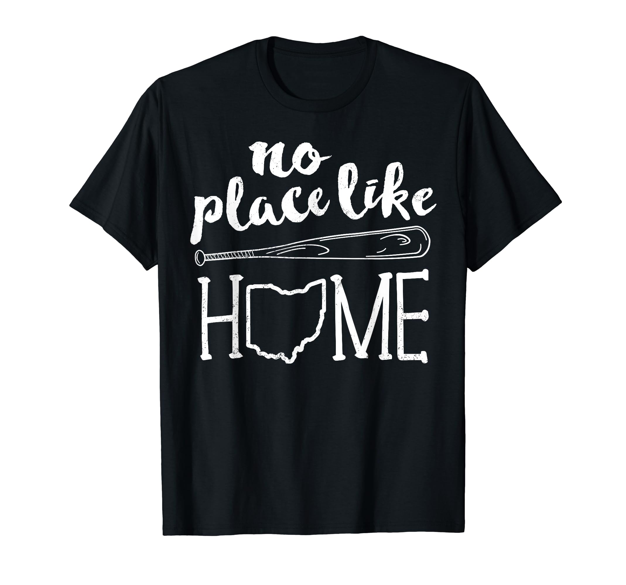No Place Like Home Ohio Baseball T-Shirt - Aesthetic Graphic Men Women - T-Shirt, Sweatshirt, Hoodie