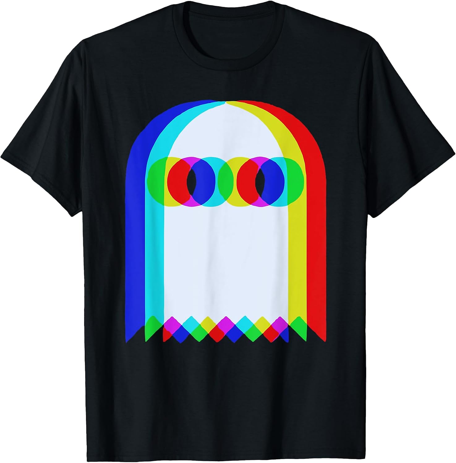 Ghost trippy vaporwave - Adult & Kids T-Shirts, Sweatshirts & Hoodies apparel design preview 1