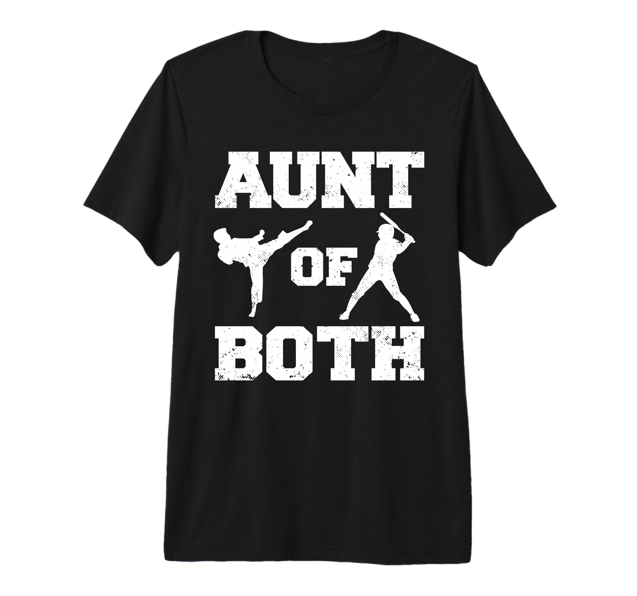 Aunt Both Taekwondo And Baseball T-Shirt - Casual Everyday Wear Men Women - T-Shirt, Sweatshirt, Hoodie