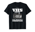 Vhs Gift Video Cassette Tape Collector T-Shirt - Custom Art Print Men Women - T-Shirt, Sweatshirt, Hoodie