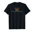 Peace Love Gin And Tonics Funny T-Shirt - Unique Graphic Men Women - T-Shirt, Sweatshirt, Hoodie
