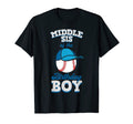 Middle Sis Birthday Baseball Theme T-Shirt - Custom Art Print for Adults - T-Shirt, Sweatshirt, Hoodie