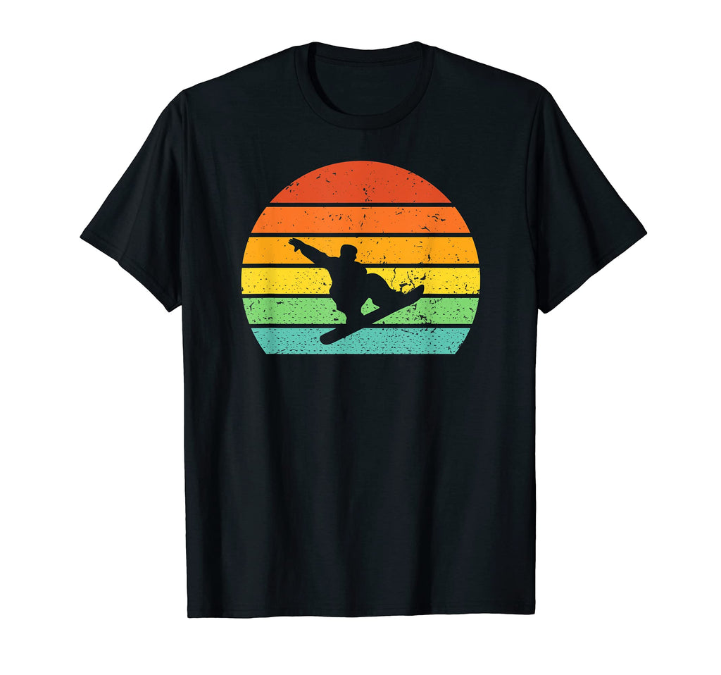 Snowboarding Sunset Snowboard T-Shirt - Minimalist Print Unisex - T-Shirt, Sweatshirt, Hoodie