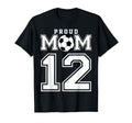 Number 12 Custom Proud Soccer Futbol T-Shirt - Fun Novelty Design Unisex - T-Shirt, Sweatshirt, Hoodie