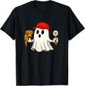 Funny Halloween Pizza Novelty Tops - Adult & Kids T-Shirts, Sweatshirts & Hoodies apparel design preview 1