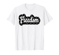 Peace Love Freedom Love Peace T-Shirt - Aesthetic Graphic for Adults - T-Shirt, Sweatshirt, Hoodie