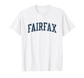 Fairfax Va Athletic Sports Jsn2 Navy T-Shirt - Graphic Print Men Women - T-Shirt, Sweatshirt, Hoodie