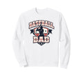 Baseball Dad Lettering Sports Sweatshirt - Fun Novelty Design Unisex - T-Shirt, Sweatshirt, Hoodie