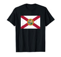 State Flag Tees Florida Fl State Flag T-Shirt - Fun Novelty Design Unisex - T-Shirt, Sweatshirt, Hoodie