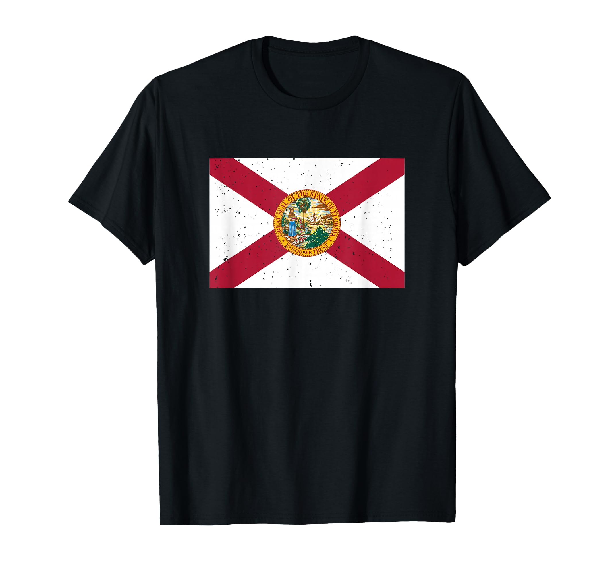 State Flag Tees Florida Fl State Flag T-Shirt - Fun Novelty Design Unisex - T-Shirt, Sweatshirt, Hoodie