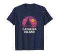 Catalina Island Ca Sailing 70S T-Shirt - Fun Novelty Design for Adults - T-Shirt, Sweatshirt, Hoodie