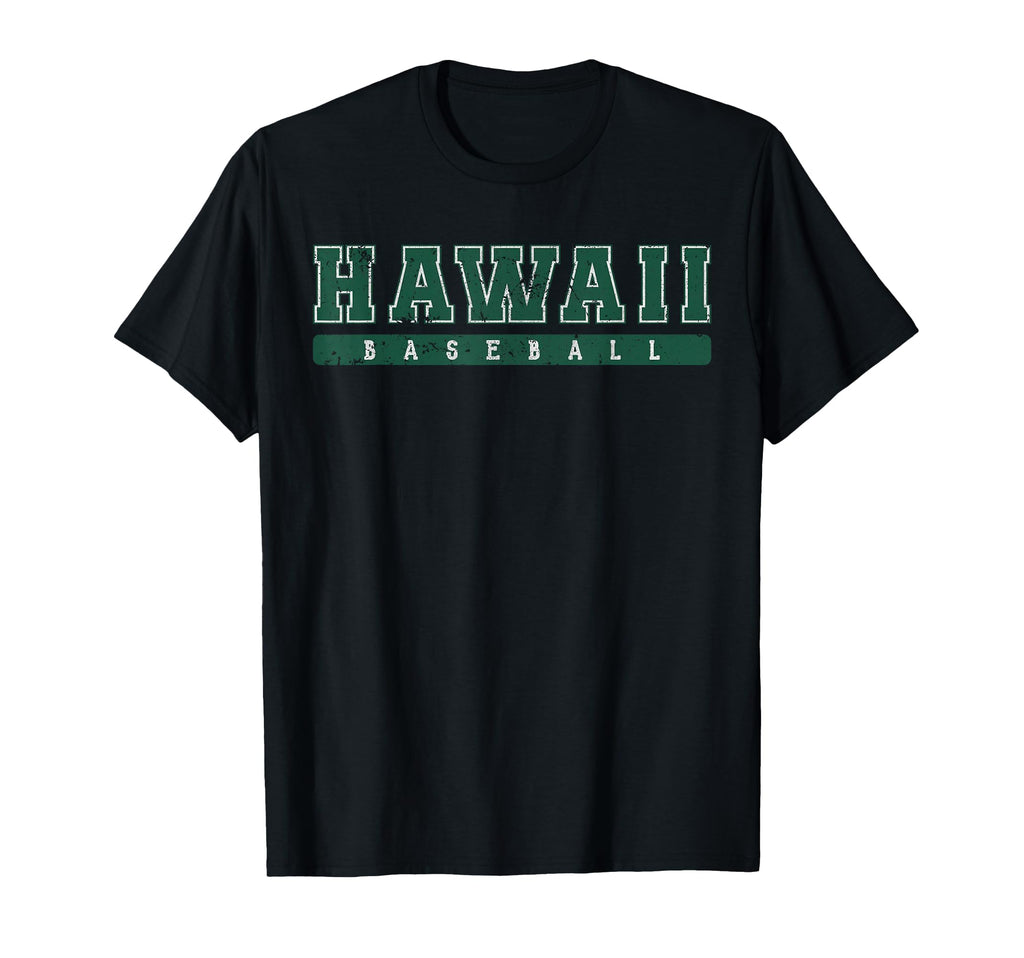 Hawaii Baseball Tees Tanks Tops Hoodie - Unique Graphic Unisex - T-Shirt, Sweatshirt, Hoodie