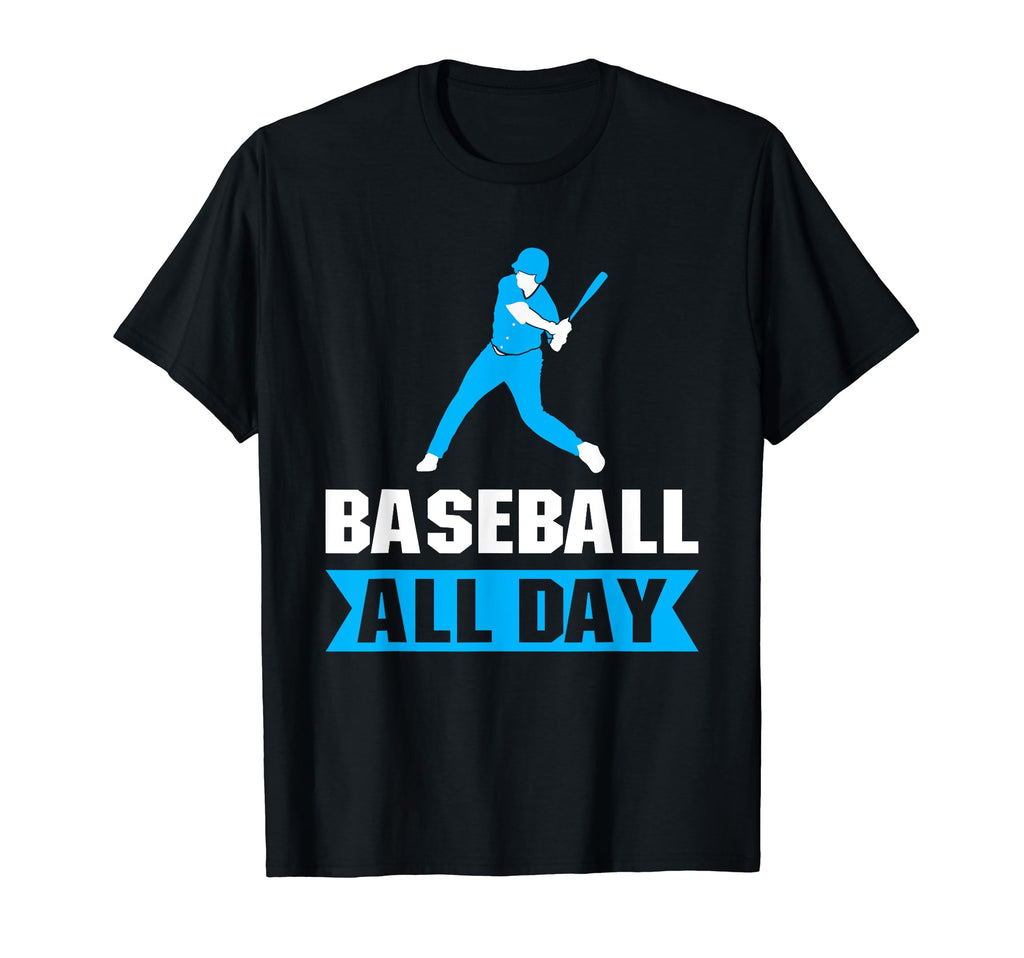 Baseball All Way Baseball Player T-Shirt - Minimalist Print Unisex - T-Shirt, Sweatshirt, Hoodie