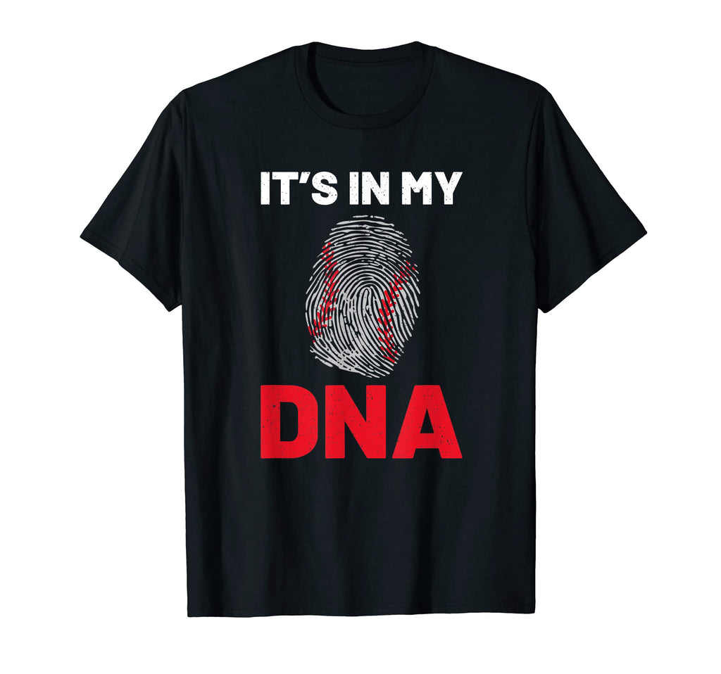 Baseball Player Its My Dna Softball T-Shirt - Unique Graphic Men Women - T-Shirt, Sweatshirt, Hoodie