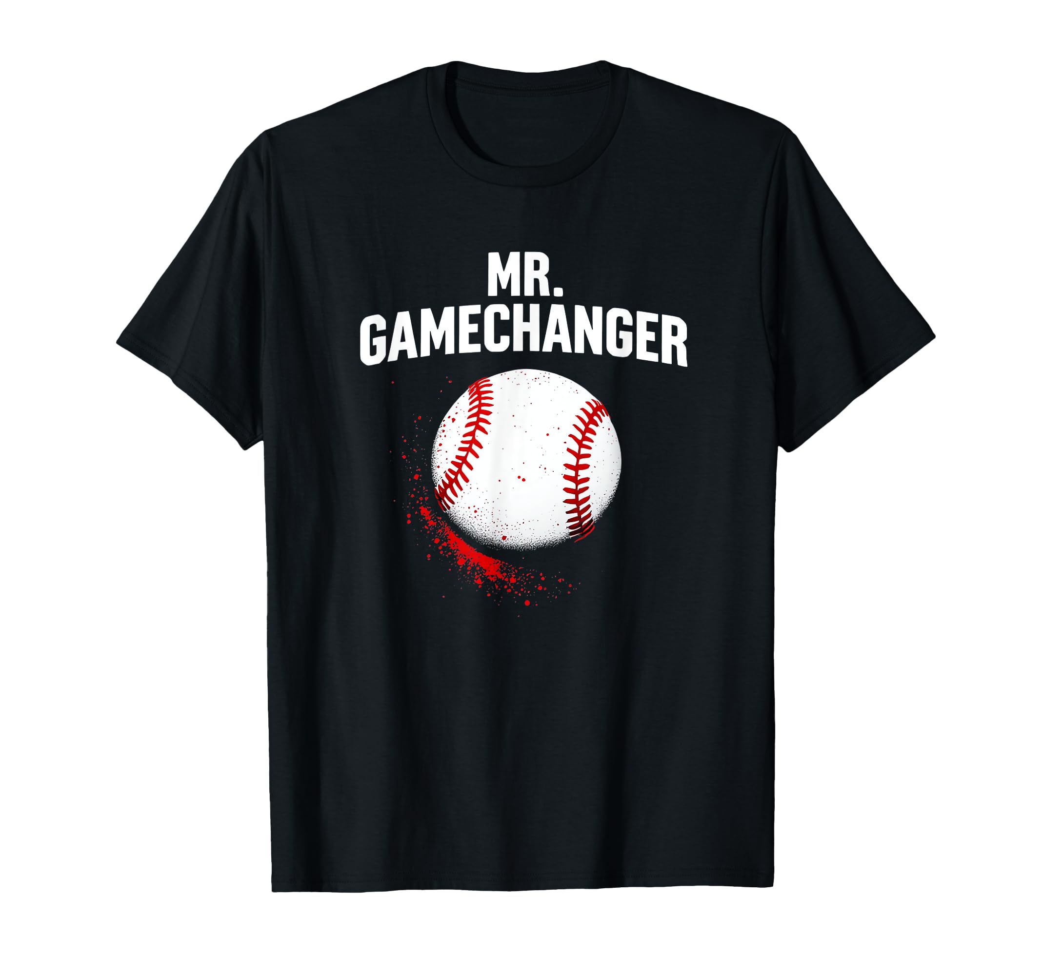 Funny Baseball Gamechanger T-Shirt - Unique Graphic Unisex - T-Shirt, Sweatshirt, Hoodie