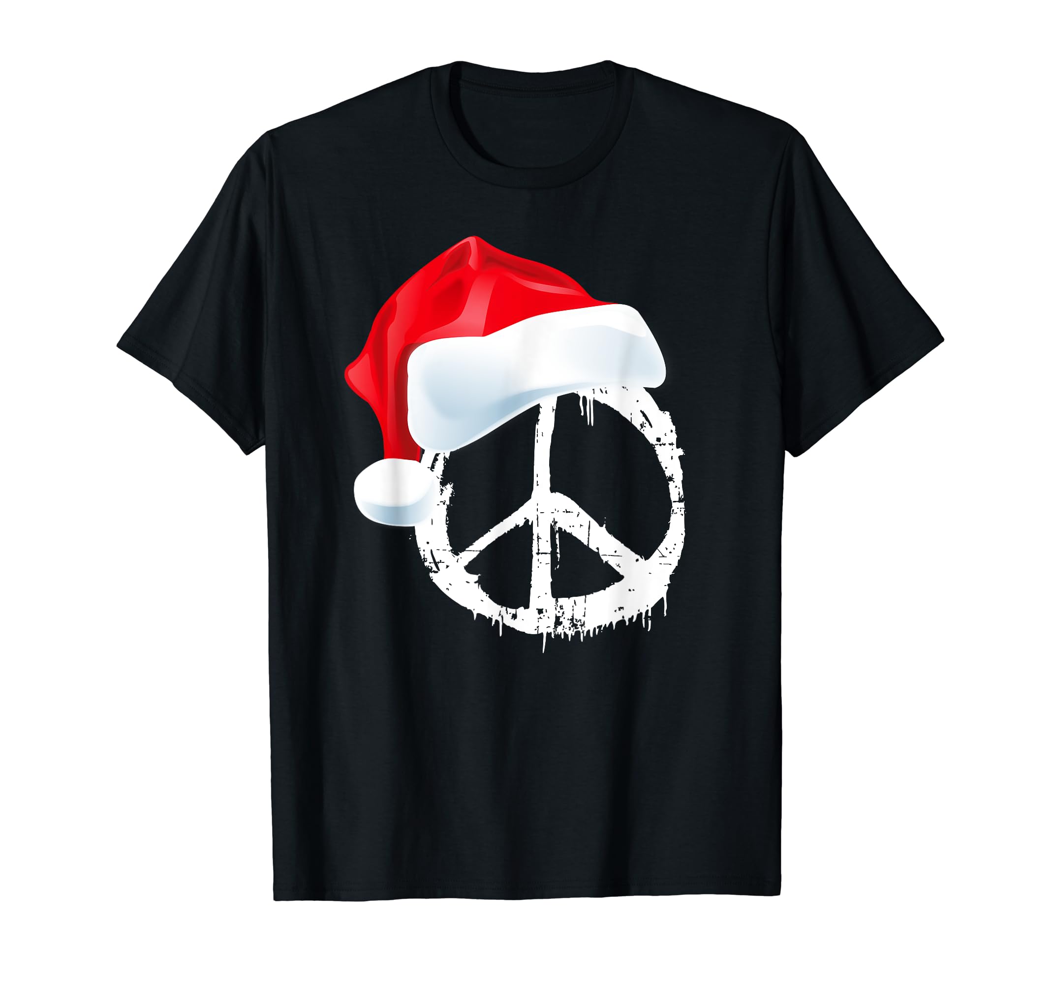 Peace Sign Distressed Symbol Sweatshirt - Casual Everyday Wear Unisex - T-Shirt, Sweatshirt, Hoodie