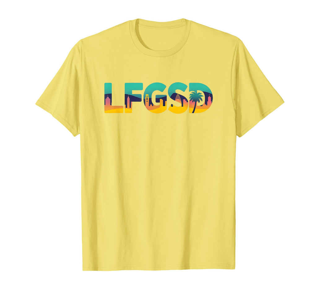 Lfgsd Baseball Fan San Diego Sports T-Shirt - Novelty Apparel for Adults - T-Shirt, Sweatshirt, Hoodie