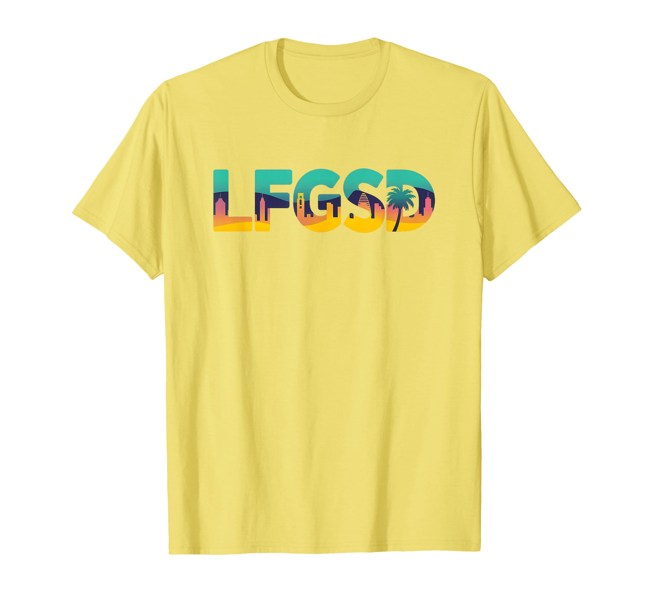 Lfgsd Baseball Fan San Diego Sports T-Shirt - Novelty Apparel for Adults - T-Shirt, Sweatshirt, Hoodie