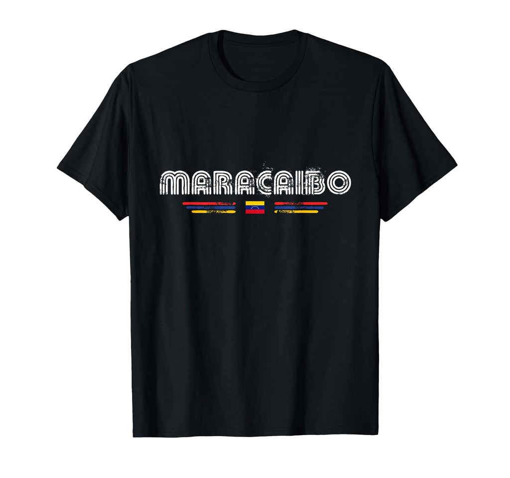 Maracaibo Venezuela 70S 80S Type T-Shirt - Casual Everyday Wear for Adults - T-Shirt, Sweatshirt, Hoodie