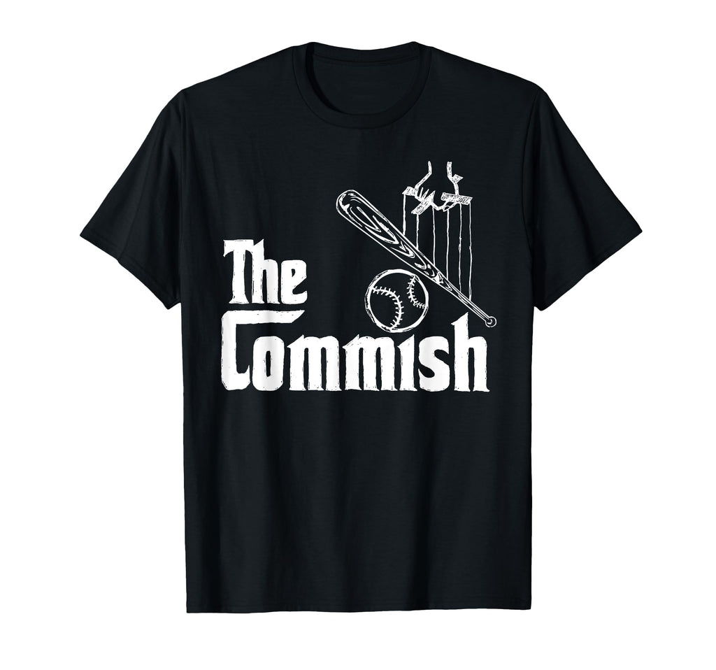 Fantasy Baseball Commish T-Shirt - Minimalist Print Men Women - T-Shirt, Sweatshirt, Hoodie