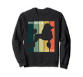Poodle Love Sunset Sweatshirt - Fun Novelty Design for Adults - T-Shirt, Sweatshirt, Hoodie