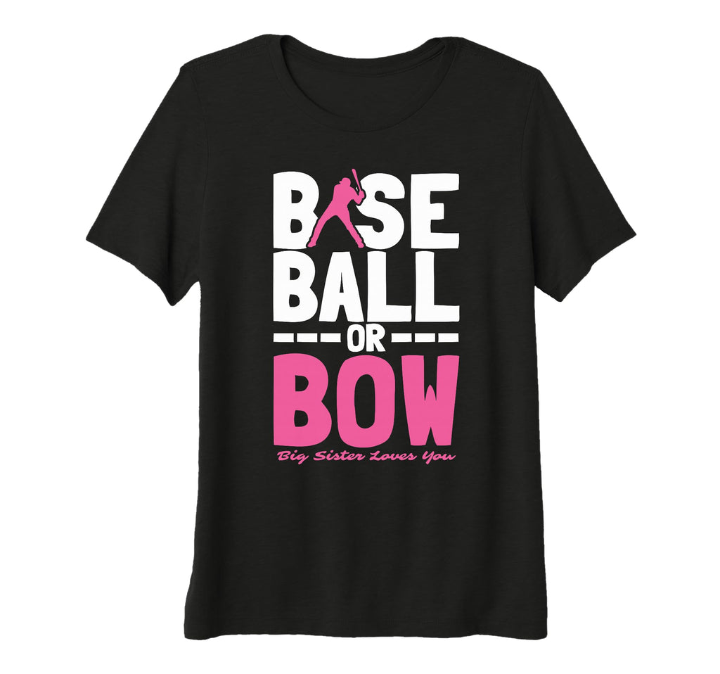 Womens Baseball Sister Love You T-Shirt - Custom Art Print for Adults - T-Shirt, Sweatshirt, Hoodie