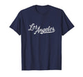 Los Angeles California Ca Sports Script T-Shirt - Aesthetic Graphic Unisex - T-Shirt, Sweatshirt, Hoodie