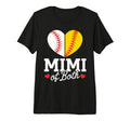 Mimi Baseball Grandma Grandmother T-Shirt - Graphic Print for Adults - T-Shirt, Sweatshirt, Hoodie