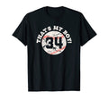 Thats My 34 Baseball Player Mom Or T-Shirt - Casual Everyday Wear Unisex - T-Shirt, Sweatshirt, Hoodie