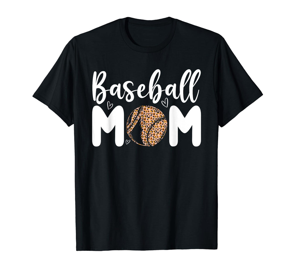 Baseball Leopard Cheetah Pattern T-Shirt - Minimalist Print Unisex - T-Shirt, Sweatshirt, Hoodie