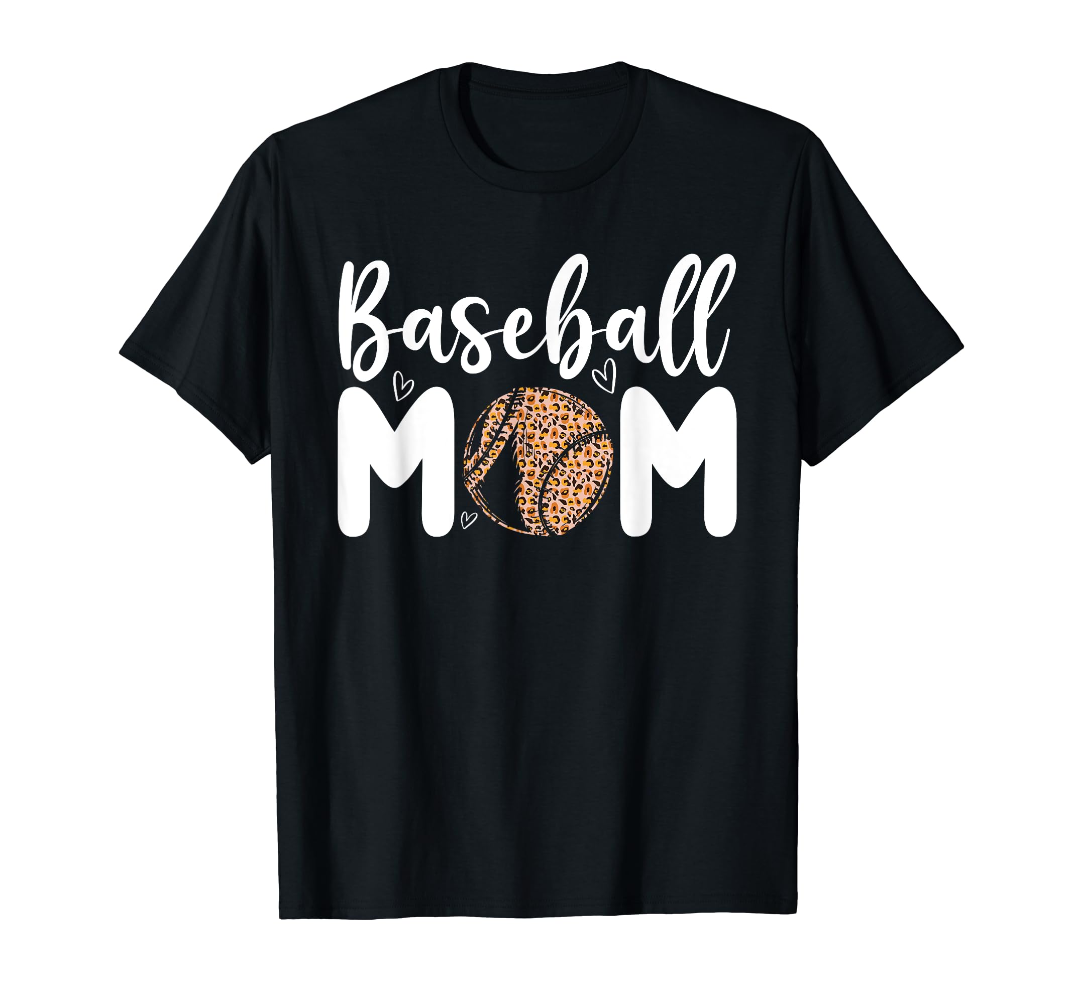 Baseball Leopard Cheetah Pattern T-Shirt - Minimalist Print Unisex - T-Shirt, Sweatshirt, Hoodie