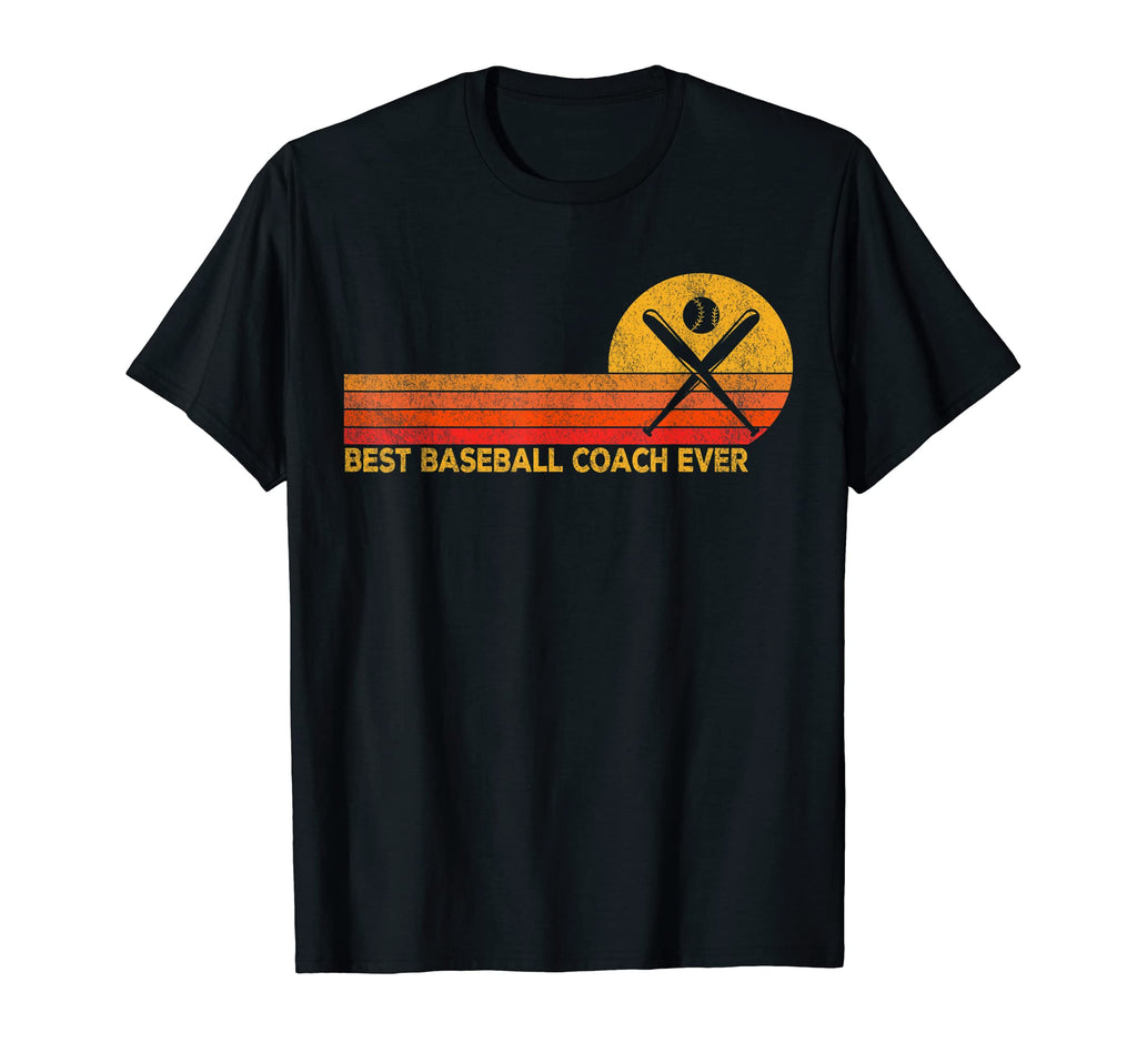 Best Baseball Coach Ever Baseball Team T-Shirt - Custom Art Print Unisex - T-Shirt, Sweatshirt, Hoodie